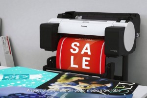 Leave your printer printing overnight, when you choose the Canon TM-205 or TM-305